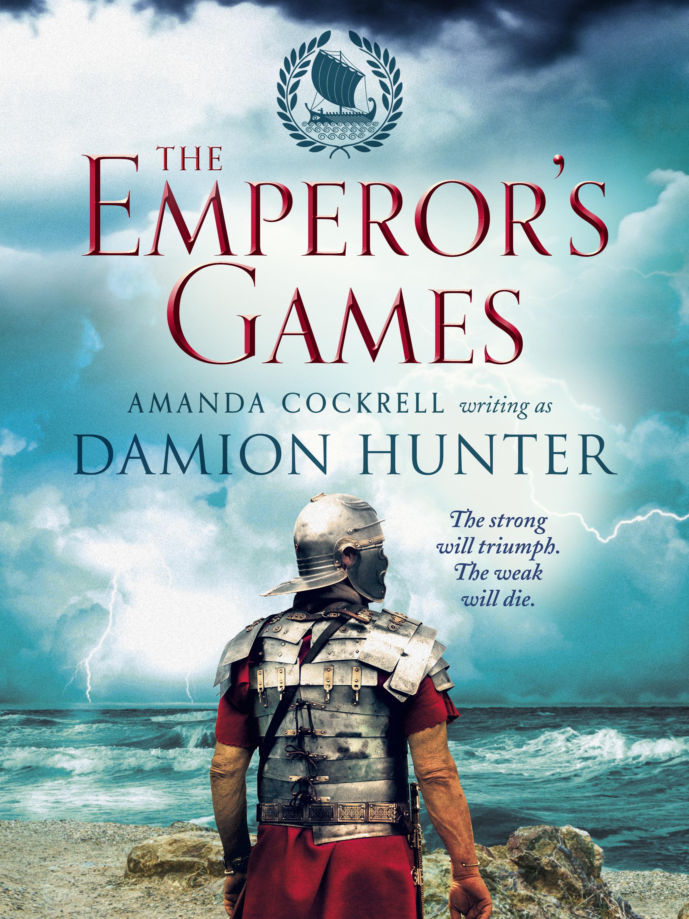 Cover of Emperor's games with link to Amazon.